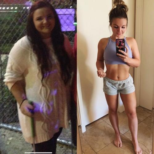 Круто!  Девушка похудела на 40 кг и сама стала тренером! 05