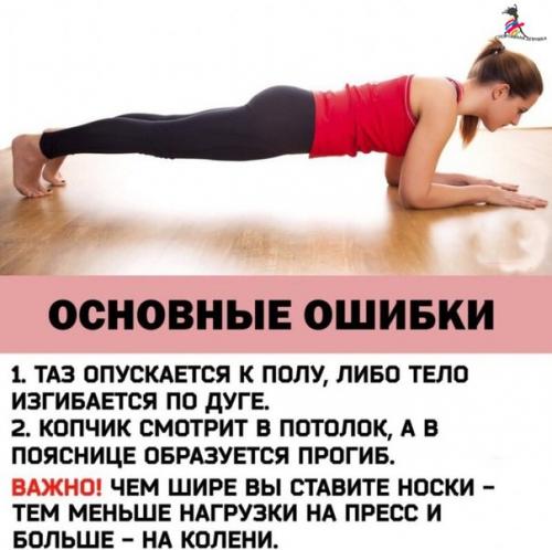 Как правильно выполнять упражнение Планка. 03