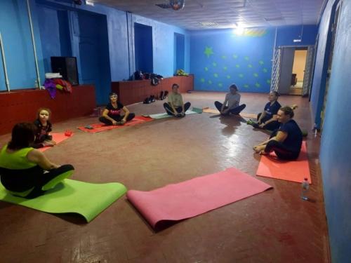 В рамках проекта культурныевыходные в Козьмодемьянском доме культуры прошла фитнес - программа Стройное Тело! 01