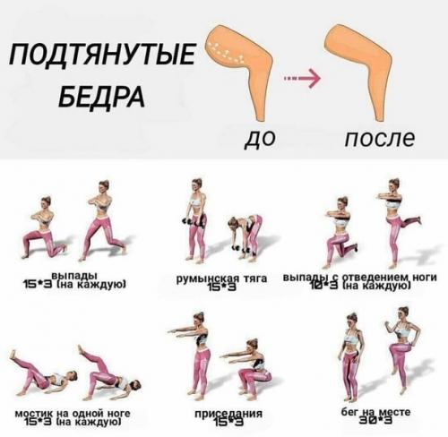 Крутая подборка упражнений для всего тела! 04