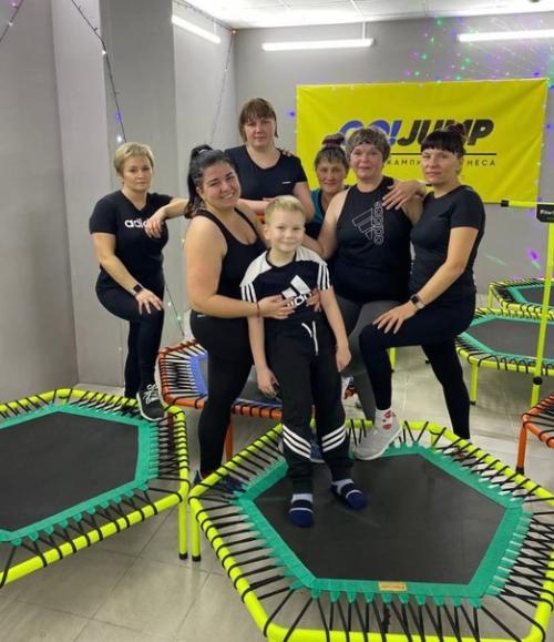 Jumping Fitness модное и популярное направление фитнеса на мини - батутах. 01