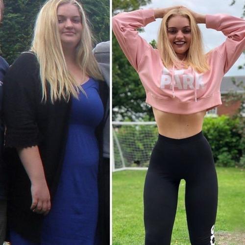 Эта девушка взяла себя в руки и стала красоткой! 01