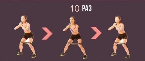 Топ - 5 упражнения для проблемных зон ягодиц? 01