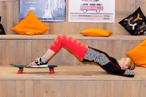 Функциональная тренировка для всего тела с лонгбордом. 06