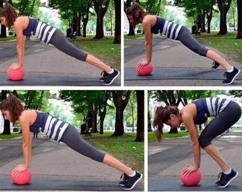 Тренировка на все группы мышц с мячом? 03