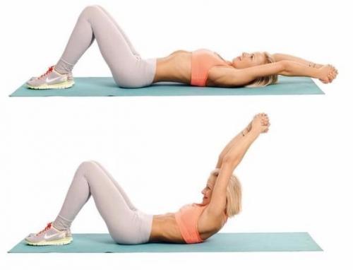 Упражнения на пресс! 02