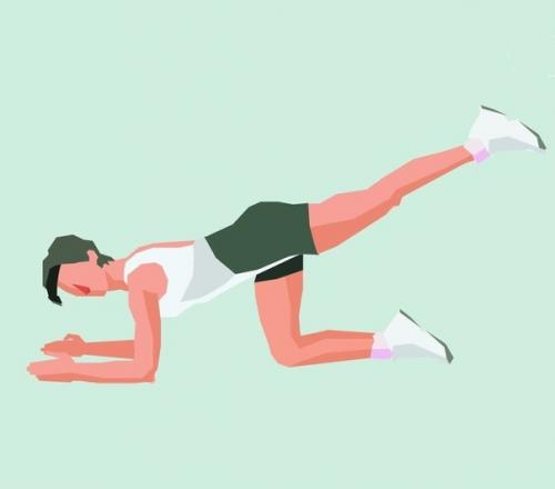 Крутые упражнения на ягодицы. 02