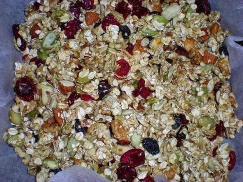 Орехово - злаковое печенье. 02