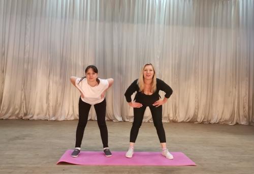 Фитнес - час Пластилиновые Леди. 02