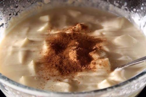 Оладьи с яблоками. 02