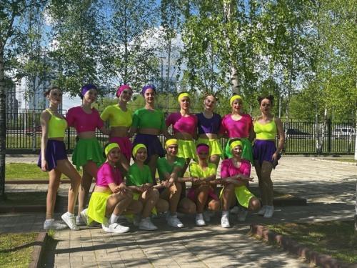 Буквально только вчера прошли соревнования по фитнес - аэробике в Лобне! 03