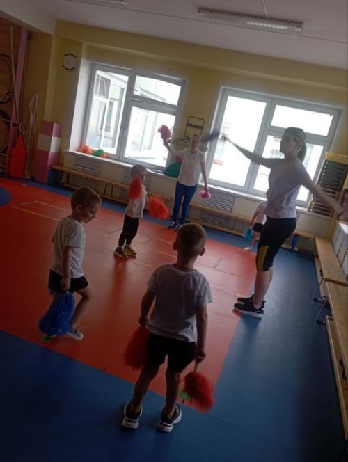 Открытое занятие по дополнительной программе Детский Фитнес прошло у ребят второй младшей группы. 03