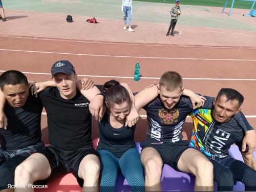 Гонка сильнейших.  12 июня на стадионе Восток с 10 часов утра начались соревнования на силу и выносливость. 05