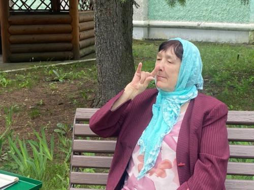 Нейробику на свежем воздухе Яркие дни провели в тамбовском доме - интернате. 05