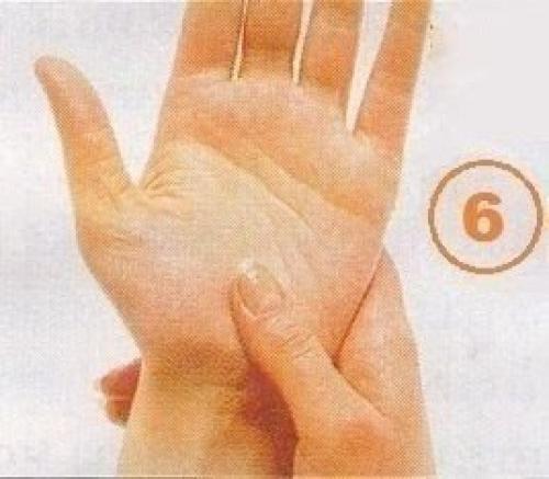 Точки на руках для быстрого выздоровления. 05 Точки на руках для быстрого выздоровления. 05