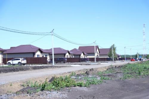 Компания Руском ввела в эксплуатацию коттеджный посёлок в северо-восточной части посёлка голышманово. 01