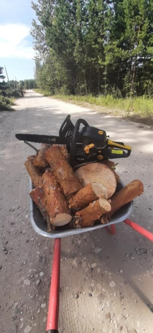 Русский фитнес.  Дров как упражнение для всего тела колка. 01