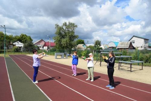 В романовском районе прошел день физкультурника Возраст Спорту не Помеха. 01