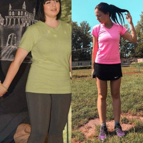 - 25 кг!  Девушка по имени Виктория отлично похорошела! 04