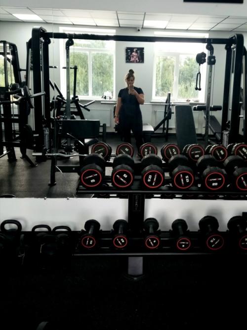 На прошлой неделе я наконец - то забрела в тренажёрный зал. 03