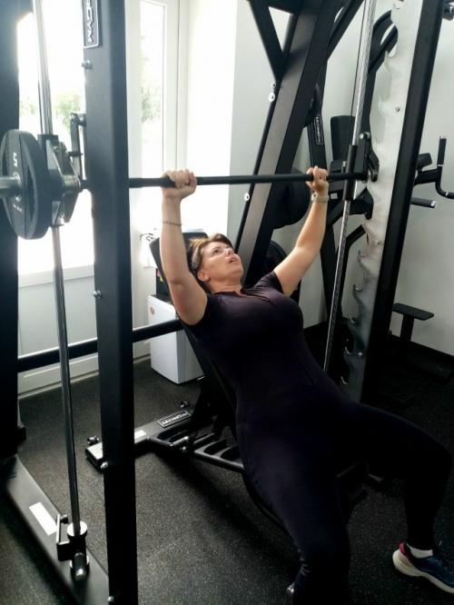 На прошлой неделе я наконец - то забрела в тренажёрный зал. 02