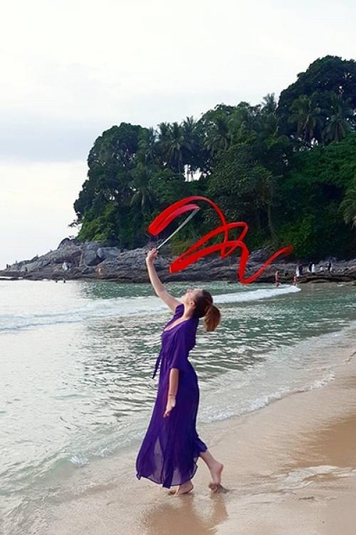 Ольга гажиенко (агибалова) растягивается каждый день. 01