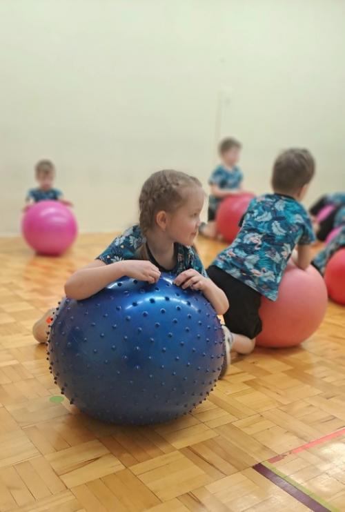 Знаете ли вы, что одним из самых любимых занятий в нашем детском саду, по праву считается детский фитнес с использованием фитболов! 01
