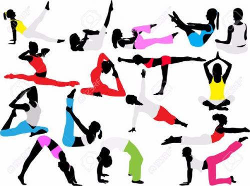 Лучшие иллюстрации йоги и пилатеса? 08