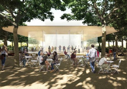 Интересное 14 интересных фактов о новом кампусе Apple. 04