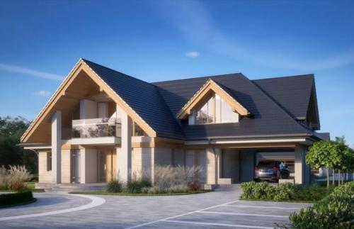 Планировка большого коттеджа с бассейном и фитнесом. 05