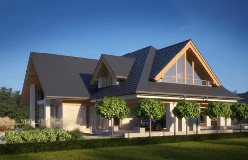 Планировка большого коттеджа с бассейном и фитнесом. 06