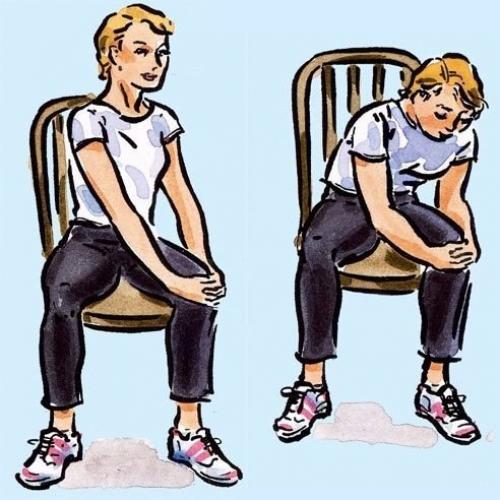 7 простых упражнений, которые можно делать прямо на работе, для снятия напряжения? 01