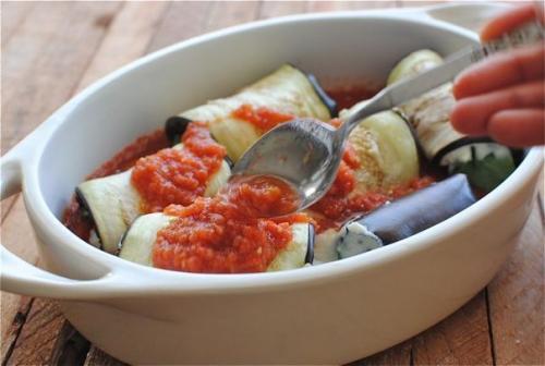 Инвольтини из баклажанов. 07 Инвольтини из баклажанов. 07