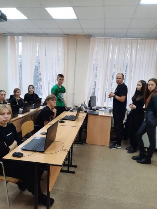 В рамках реализации проекта по ранней профориентации школьников Билет в Будущее. 02