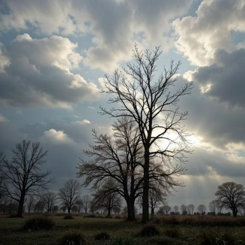 Ноябрь - один из самых мрачных месяцев осени: деревья лишились листвы, трава потемнела, а солнце появляется на небе все реже.