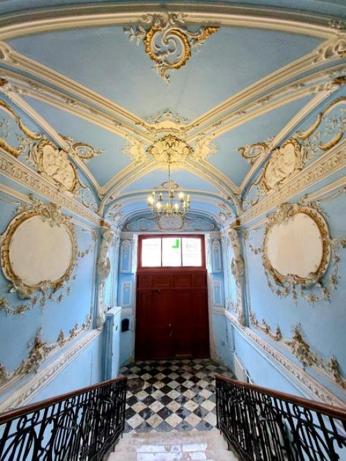 Санкт-петербург.  Парадный подъезд дома 6 по кузнечному переулку. 06