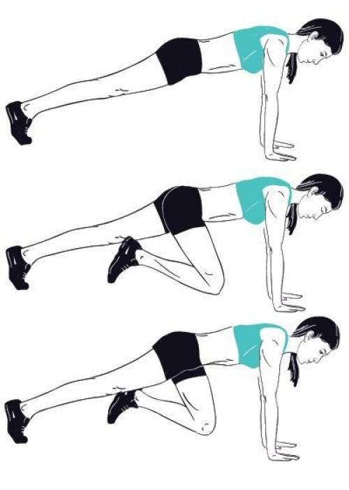 Комплексная тренировка?  Выполняй каждое упражнение по 15 раз, 3-4 подхода! 02