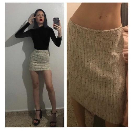 После похудения эта девушка все свои вещи перешила. 01