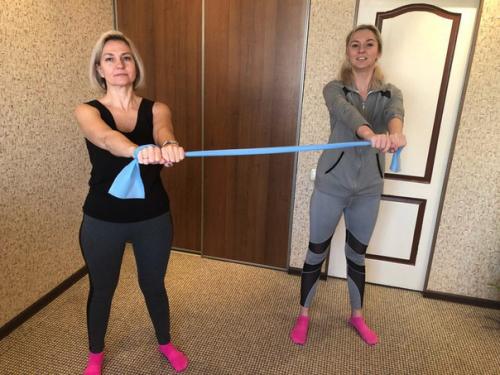 Крутое утро?  Зарядка с постоянными и лучшими клиентами нашего фитнес - класса? 01