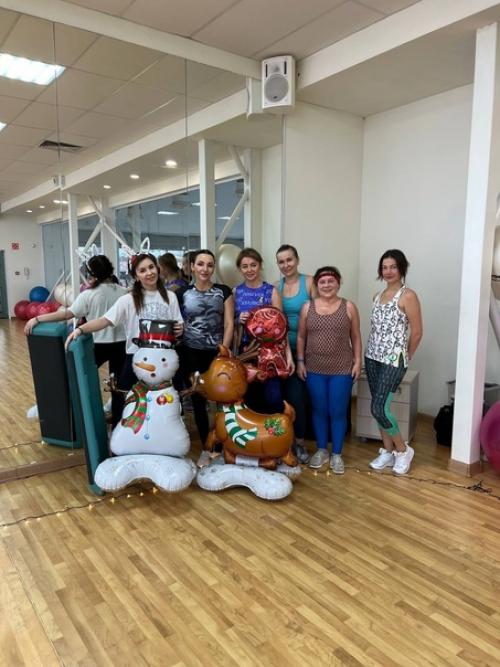 Все запланированные новогодние групповые тренировки отгремели! 06