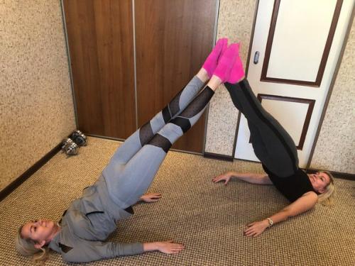 Крутое утро?  Зарядка с постоянными и лучшими клиентами нашего фитнес - класса? 07