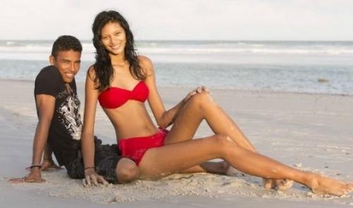 Самая высокая девушка и ее мужчина! 03