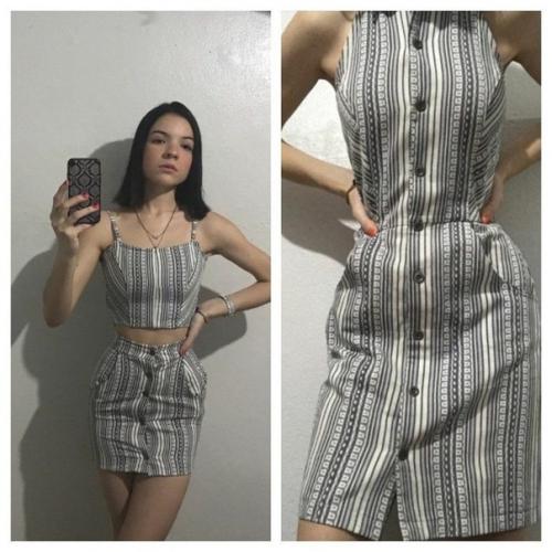 После похудения эта девушка все свои вещи перешила. 03