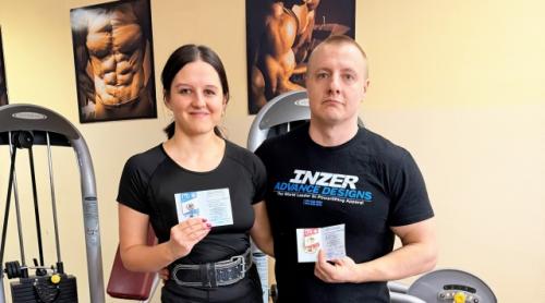 Очередные знаки отличия ГТО вручили специалисты муниципального центра тестирования юргинцам. 
