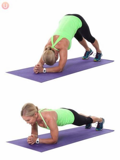 Упражнения для каменного пресса и здоровья спины. 01