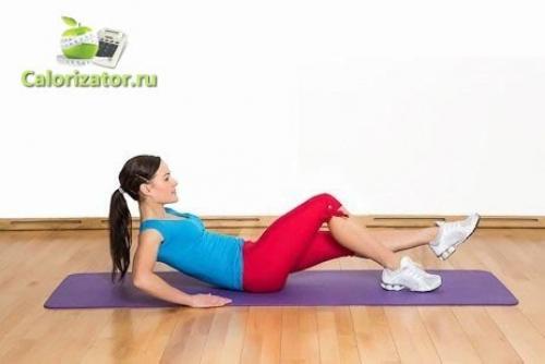 Упражнения для тонкой талии. 02