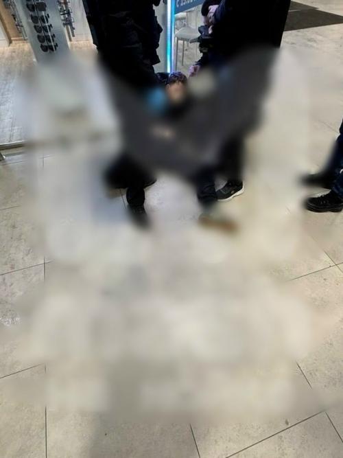 Трагический случай в петербургском магазине.

