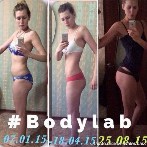 Девушки, которые смогли изменить свое тело благодаря онлайн - тренировкам фитнес школы Bodylab! 01