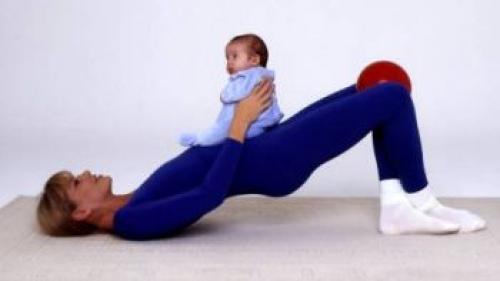 Фитнес для мам- тренируемся вместе с малышом! 07