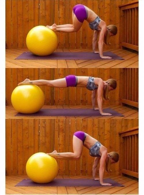 Тренировка для всего тела с фитболом? 03
